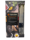 Masterclass Premium Collection 7 Pcs Knife Block Set Triple Riveted Handles| New
