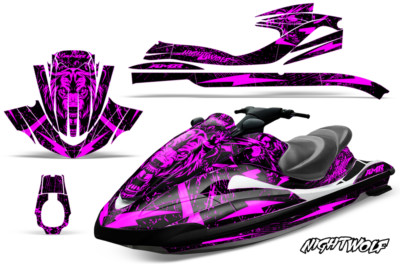 Jet Ski Graphics Decals Stickers For Yamaha Wave Runner 2002-2005 NIGHTWOLF PK