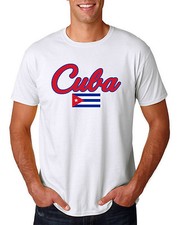 Cuba National Team T shirt Flag Baseball Soccer Pride