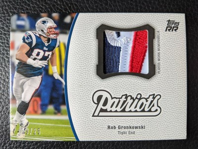 rob gronkowski game worn jersey