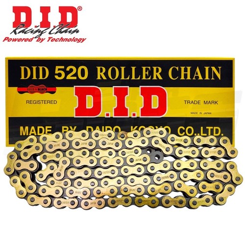 JT Front + Black Rear Sprocket, DID Chain For NINJA-250, Z-250 520-14-44-120L - Picture 5 of 7