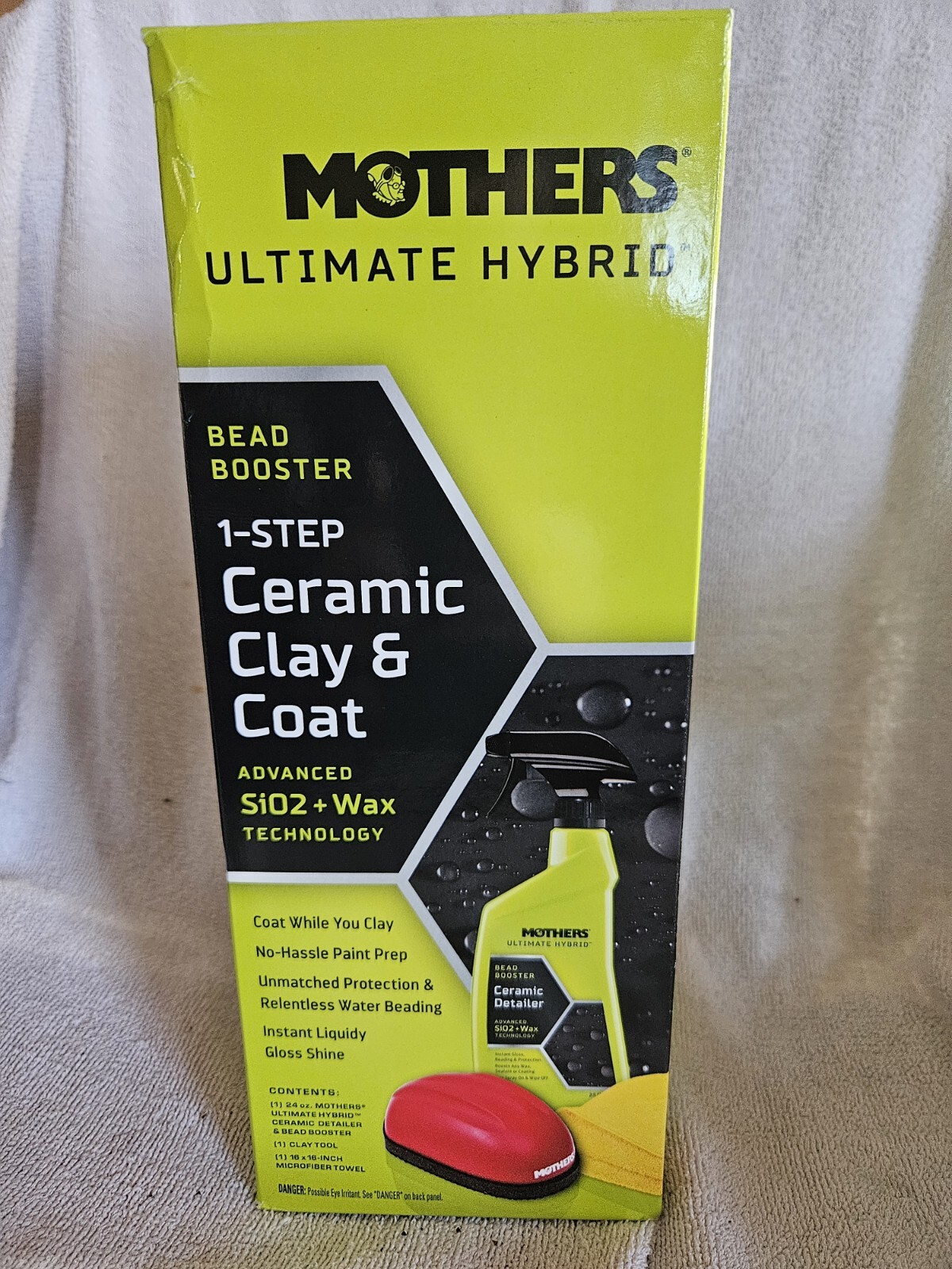 Mothers Ultimate Hybrid 1Step Ceramic Clay & Coat Kit 07260 eBay