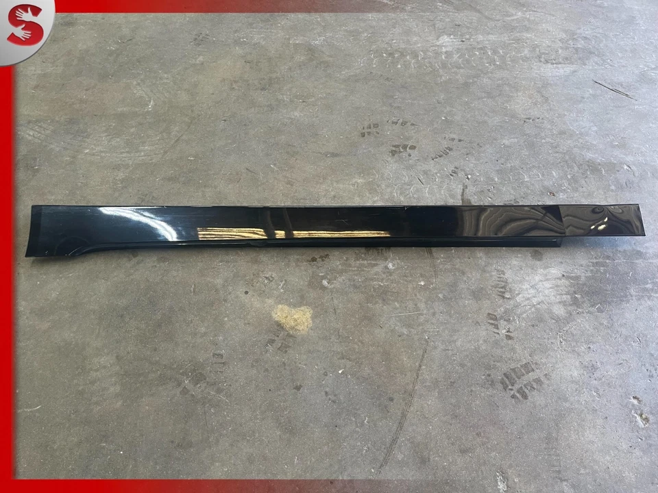 04-07 BMW E60 525I 530I 550I LEFT DRIVER SIDE SKIRT ROCKER PANEL MOLDING OEM — 第 3/4 张图片