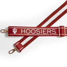 Desden Indiana Hoosiers Licensed Patterned 1.5" Adjustable Purse Strap