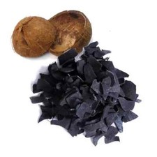 Coconut shell charcoal  Pure Organic Activated Carbon Chips Natural Ceylon