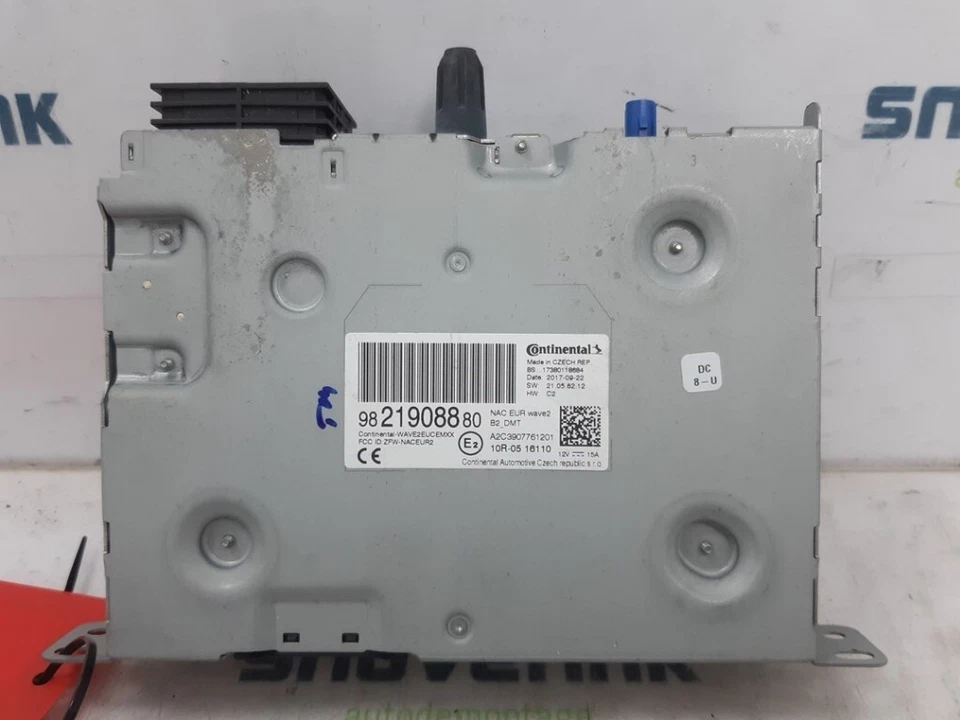 RADIO Citroën C3 (SX/SW) 2017 9821908880 / 1617958280 / 1623575780 / 1616784080 - Imagen 2 de 4