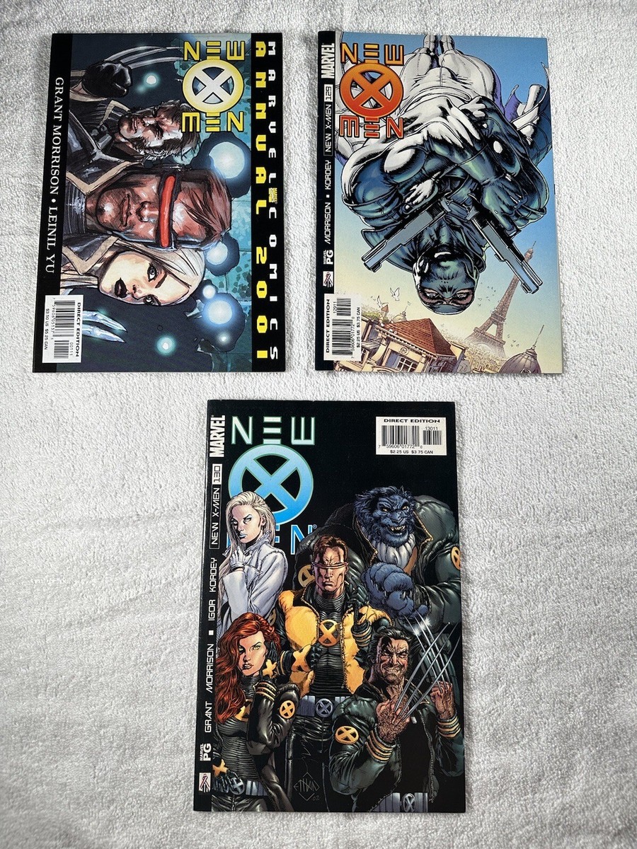 NEW X-MEN #129 1ST COVER APPEARANCE FANTOMEX +#130 & New X-Men