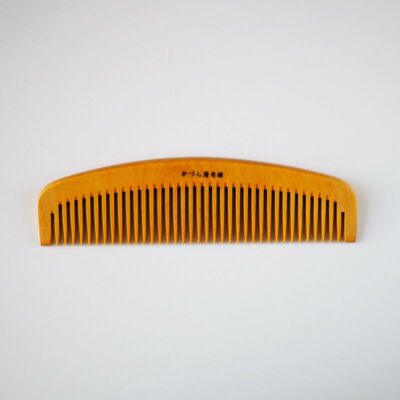 Boxwood Comb Hontsuge Kushi Japanese Traditional Hair Brush  display picture 2
