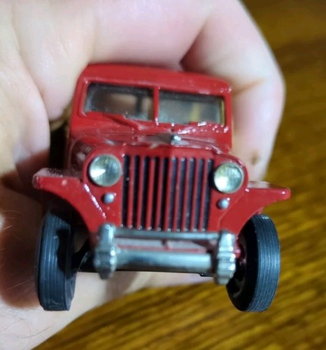Raro modello USA US-7 1949 Willys Overland Jeep Station Wagon MODELLO IN METALLO - Foto 8 di 13