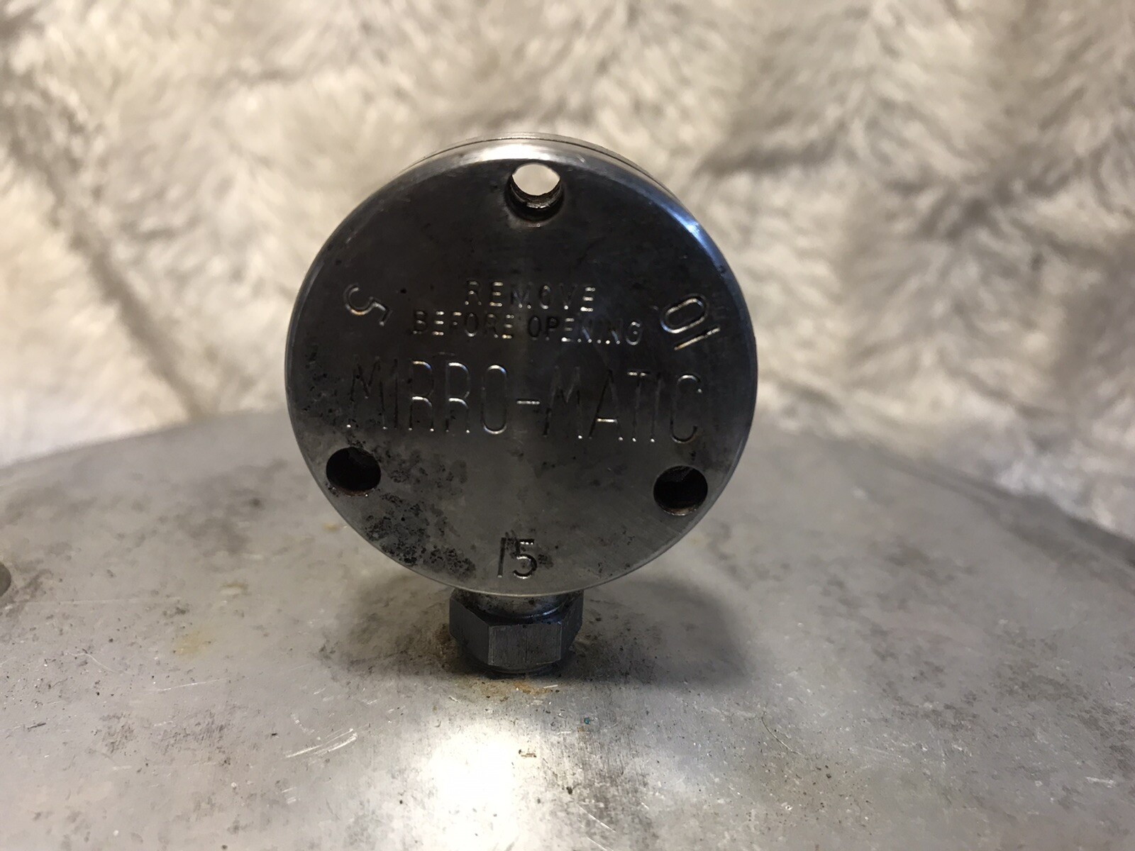 Vintage MirroMatic Pressure Cooker M0404 4 Qt. Aluminum w Lid And