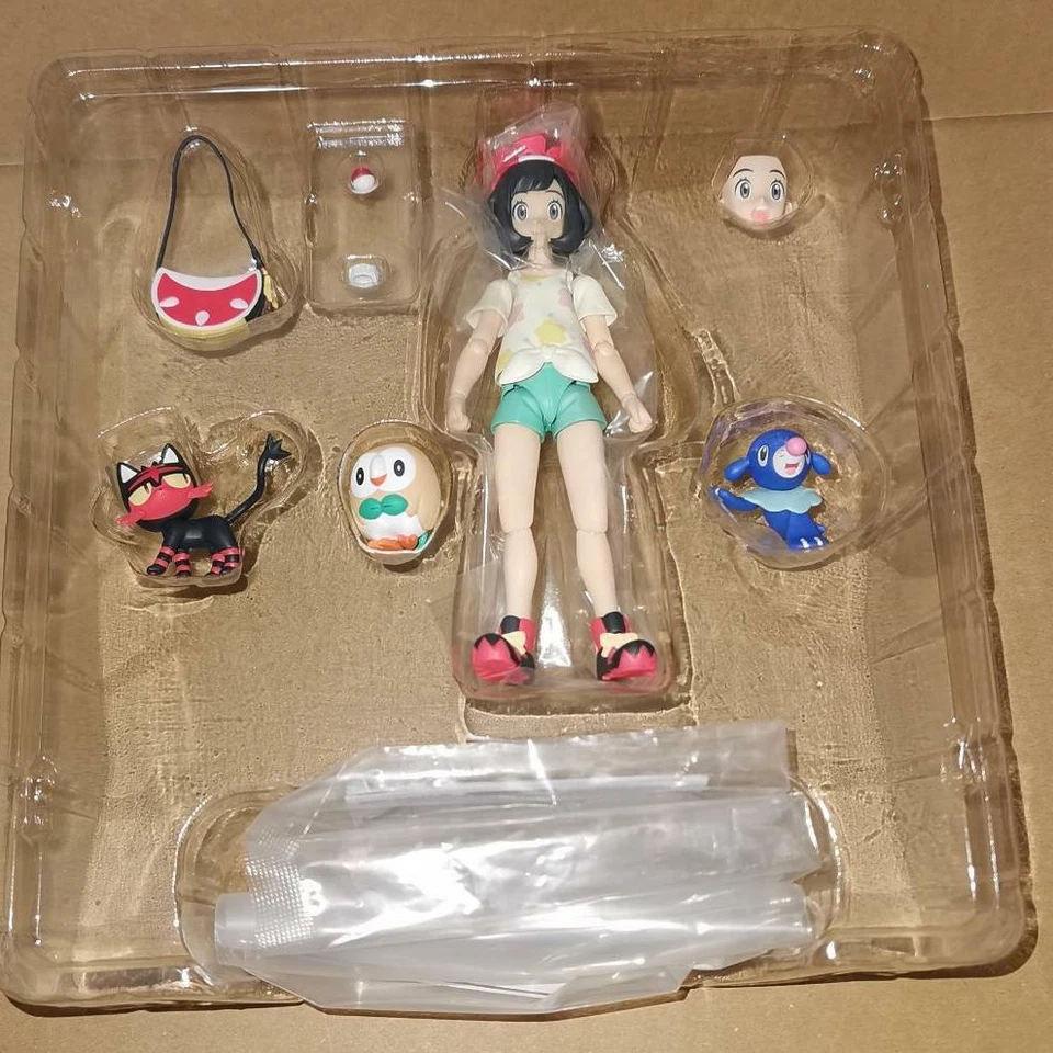 Figura Figma Pokemon Sol y Luna Mizuki Selene #371 Pocket Monster Max Factory Foto 2 de 2