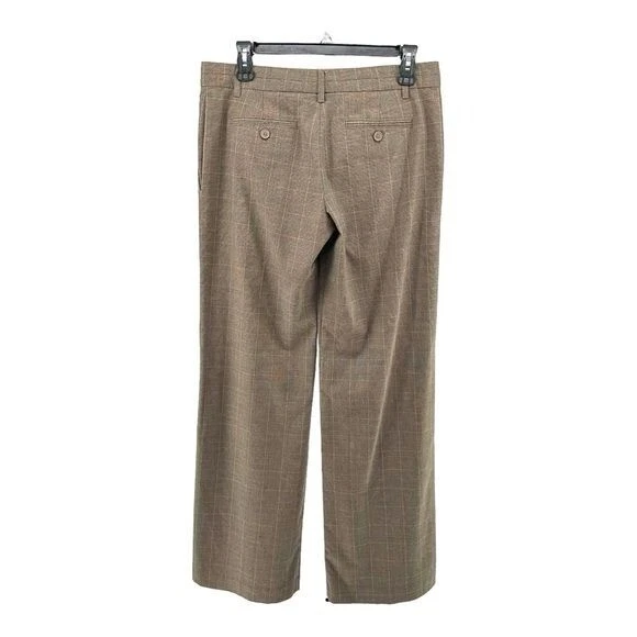 Body by Victoria’s Secret Mujer’s 4 Alto Marrón Pantalones Pantalones Cuadros Y2K Corpcore Foto 2 de 4