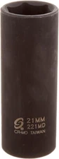 Sunex 221md 1/2-Inch Drive 21-mm Deep Impact Socket