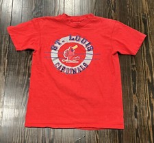 Champion MLB St. Louis Cardinals Vintage 1990 T Shirt Men  s Large Red