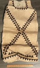 VINTAGE TAN NATURAL FIBER JUTE SISAL SOUTHWEST AMERICAN INDIAN CHILD'S DRESS