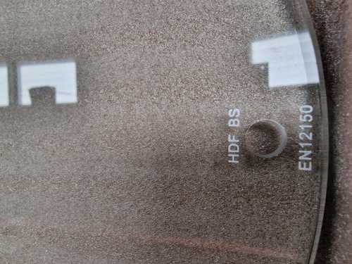 Cheshire Clarity Treppenglas gehärtete Paneele und Chrom gebürstete Klemmen - Bild 11 von 21