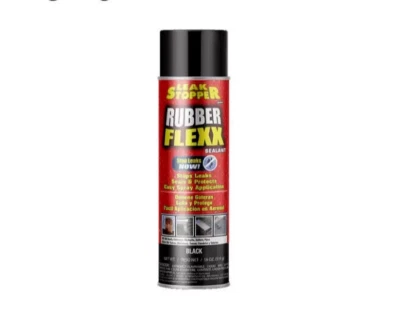 BRANDED Rubber Flexx Leak Repair & Sealant Spray 18 Oz 100% Flexible Seal Waterproof NEW