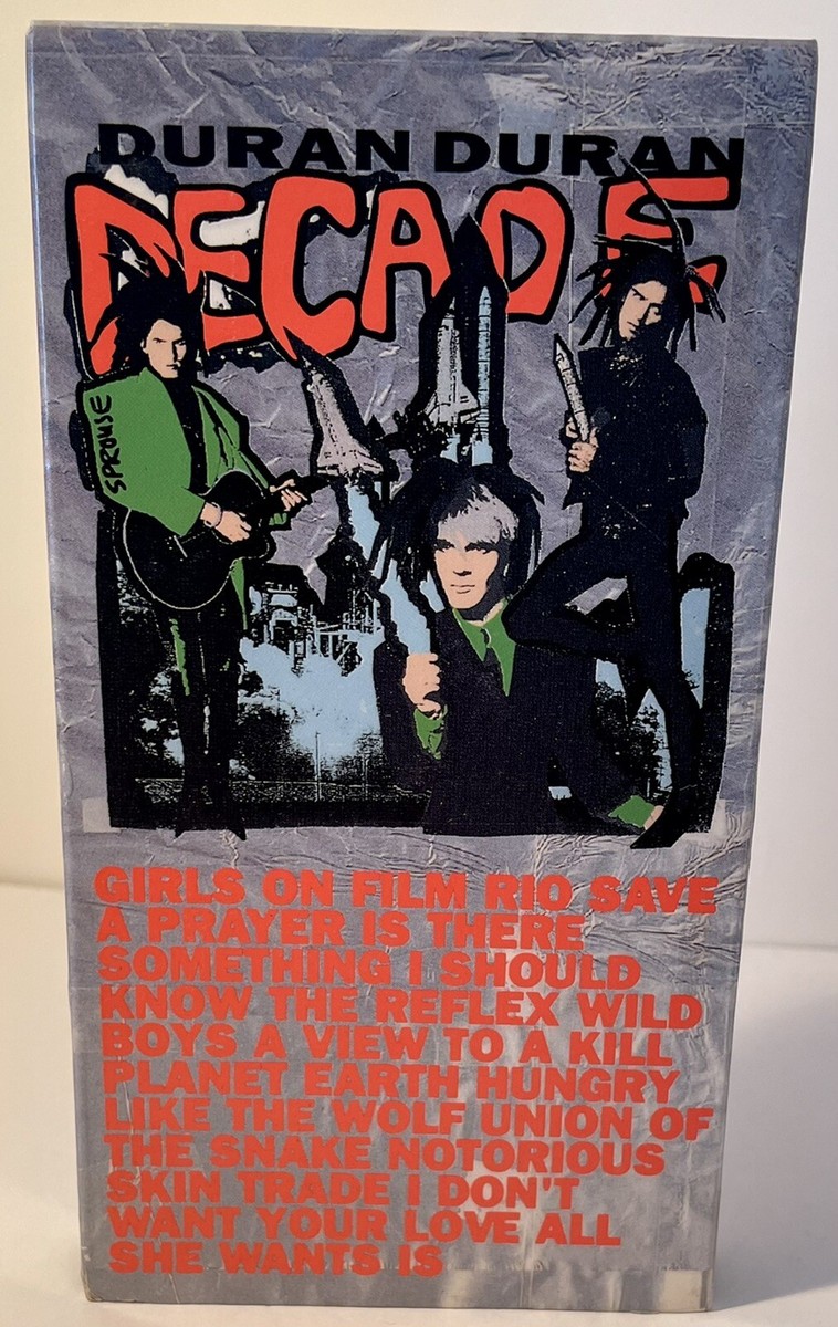 Duran Duran, Decade, VHS, 1989 77779317837| eBay