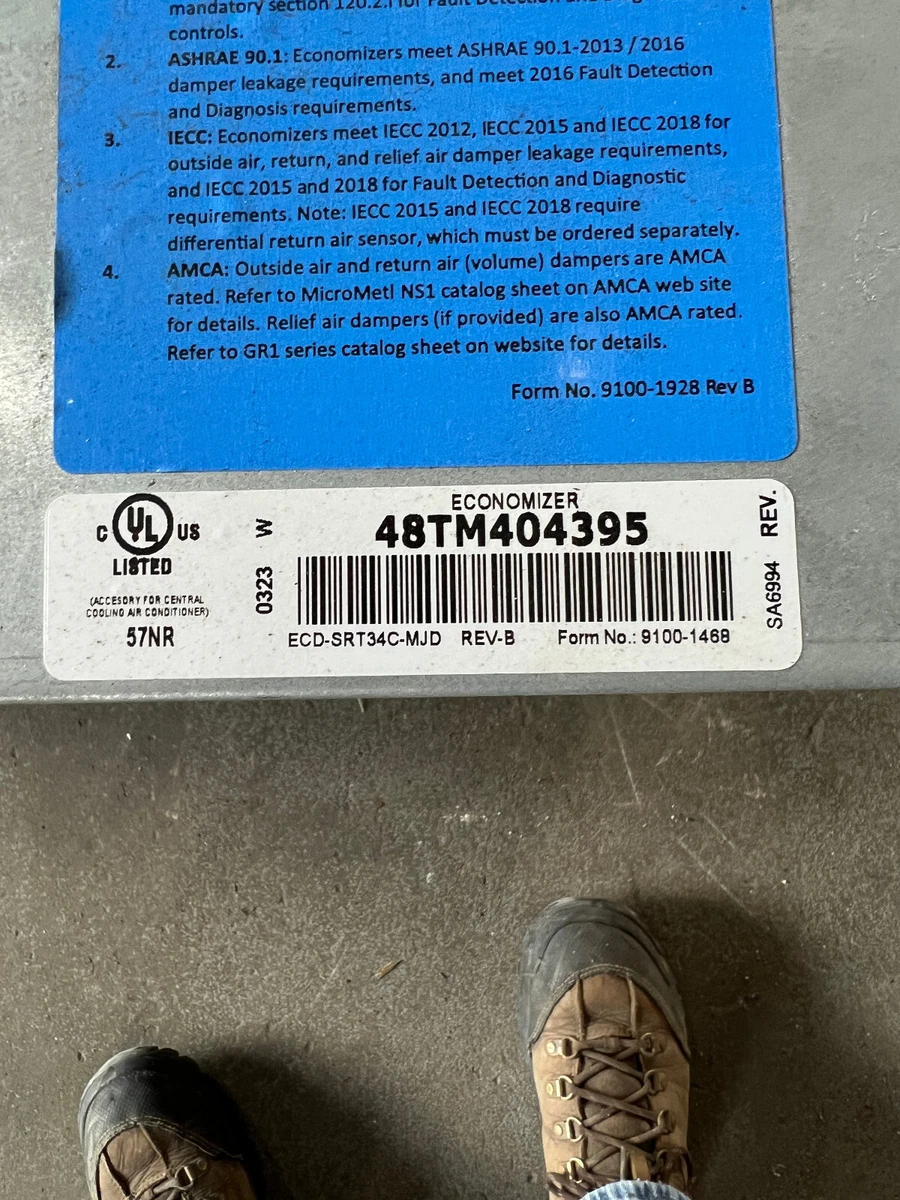 Carrier 48TM404395 Economizer | eBay