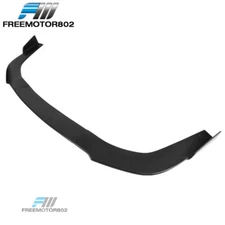 Fits 18-20 Toyota Camry SE 3PCS PU Front Bumper Lip Splitter Spoiler Black