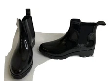 Capelli New York Rain Boots Low Black New Women’s Size 11