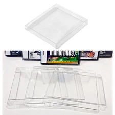 25PC Box Protectors For NINTENDO DS Video Games (NTSC ONLY, NOT PAL) Clear Cases