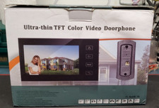 Ultra-Thin TFT Color Video Doorphone Intercom with Screen