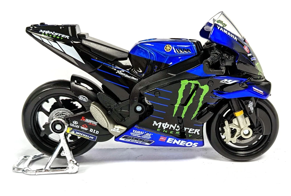 Maisto Modellmotorrad MotoGP Yamaha YZR-M1 (#21 Franco Morbidelli, Maßstab 1:18) - Bild 2 von 4