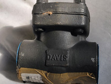 Davis 1 1/2" 8LCTFS1 FORGED Steel CHECK VALVE CLASS 800 NOS FREE SHIP LOC N