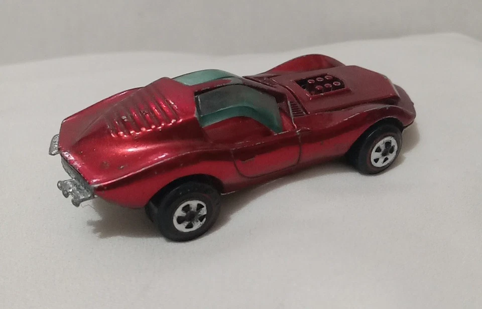 Johnny Lightning Topper Mako Tiburón Rojo Oscuro "LÍNEA ROJA"  Foto 4 de 4