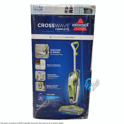 Bissell CrossWave Complete Floor & Area Rug Cleaner with Wet-Dry Vacuum (2210V) 