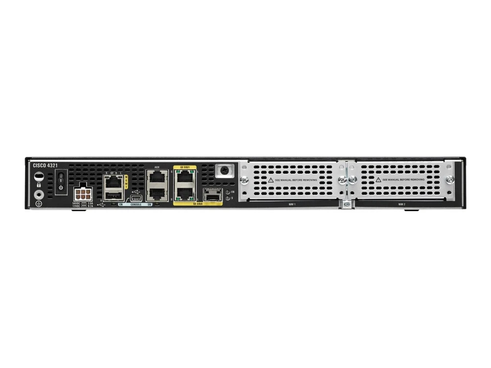 Router CISCO 4321 usato per formazione, perfette condizioni ISR4321/K9 V05 - Immagine 3 di 4