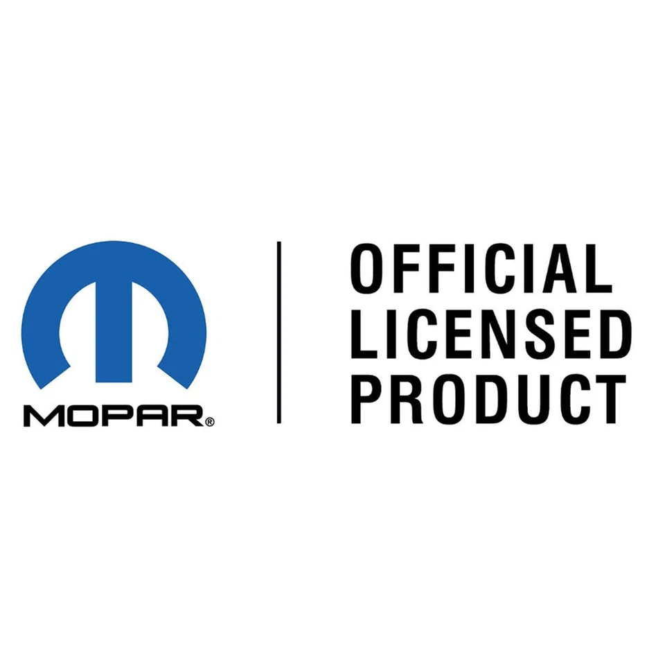Mopar Logo Tire Valve Caps Set (Blue On Chrome) - Image 2 of 2
