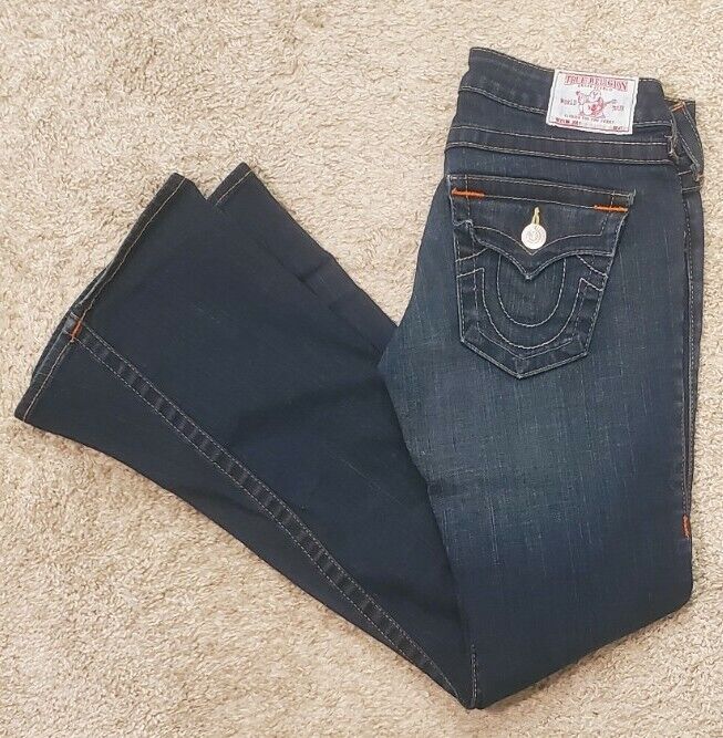 True Religion Women Joey Super T Size 26 Measured 30x30 True Religion Women Joey Super T Size 26 Measured 30x30