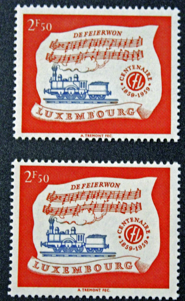 LUXEMBOURG timbres/Stamps Yvert et Tellier n°569 x2 (a) n** (cyn8) - Photo 1/1