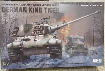 1/35 German King Tiger Sd.Kfz. 182 Ardennes 1944 UPGRADE Ver. Rye Field RFM 5138