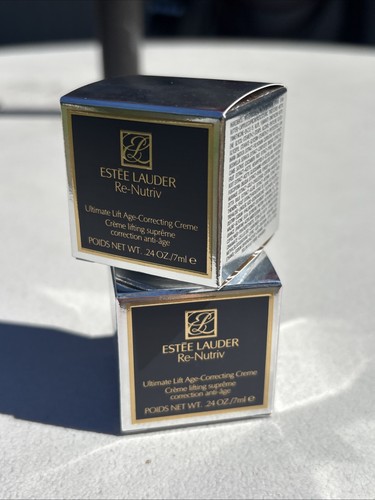 2 Estee Lauder Re-Nutriv Ultimate Lift crema correttiva età .24 oz nuova da viaggio - Foto 2 di 6