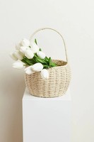 Korb Rund Mit Henkel, Natur, 28 X Ø 18Cm | Deutsch | 2026 | EAN 4065166100922