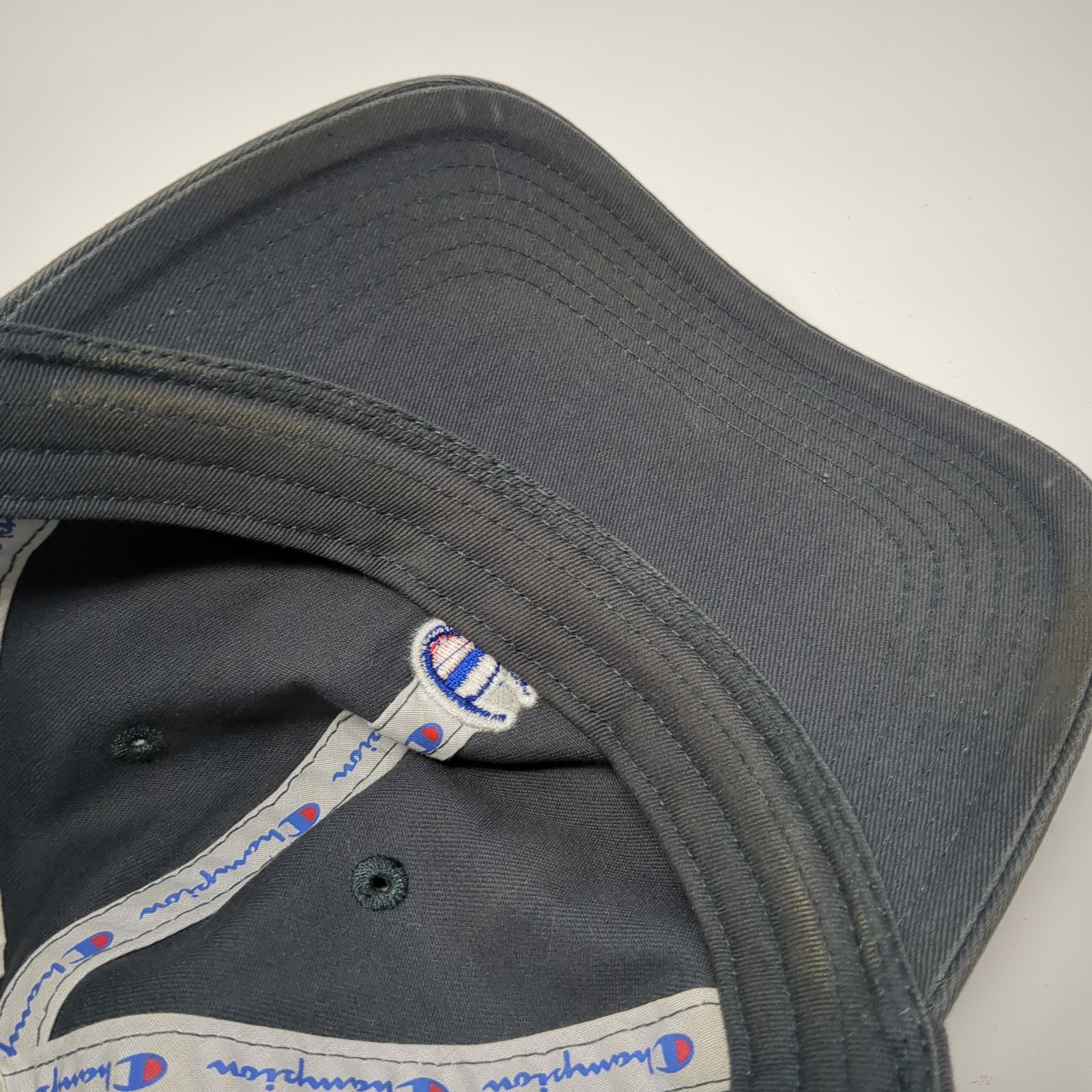 Champion Slideback Hat Gray Solid One Size Embroi… - image 8