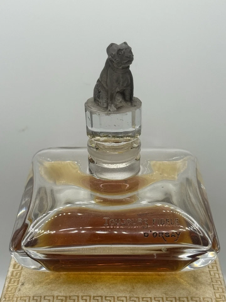 Flacon de parfum ancien « Toujours Fidèle » D’Orsay 1925 Baccarat Rare Coffret - Photo 3/4