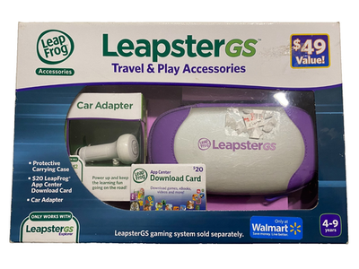 #ad Leap Frog Leapster GS Explorer Travel amp; Play Accessories NIP Walmart Exclusive $20.00