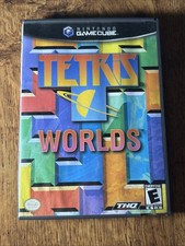 Tetris Worlds Nintendo GameCube Case Disc Tested Authentic 2002 THQ