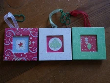 Set of Creative Memories picture frames andor ornaments