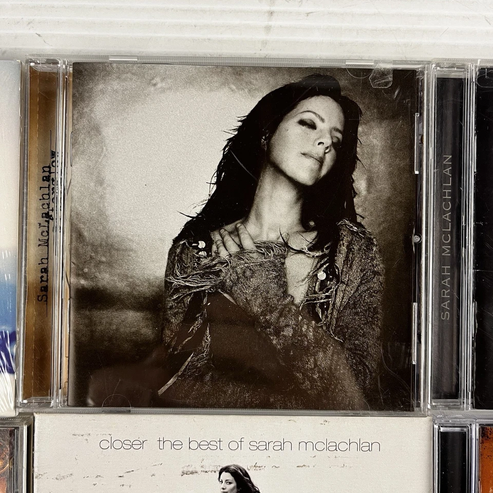 Sarah McLachlan CD Lot of 6 - Afterglow Wintersong Laws of Illusion Best Of + Foto 3 de 4