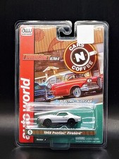 AW HO Slot Car 1969 Firebird Silver/Black MOC