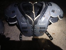 RIDDELL FOOTBALL POWER SPK RB/DB SHOULDER PADS LARGE 46"-48"/19"-20"
