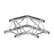 GLOBAL TRUSS 1.64' 0.5 Meter 2-Way 90 Degree Up/Down Corner Triangle Truss