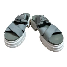 UGG Women's Ashton Slide Platform Sandal Olive Green | 9.5