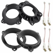For 07-18 Toyota Tundra Speaker Bracket Adapter F& R Kit Replace OEM to JBL 6.5"