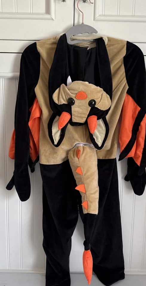 Adopt Me Murciélago Dragón Niños Mono con Capucha Disfraz de Halloween 6/6X Pequeño #5241 Foto 2 de 4